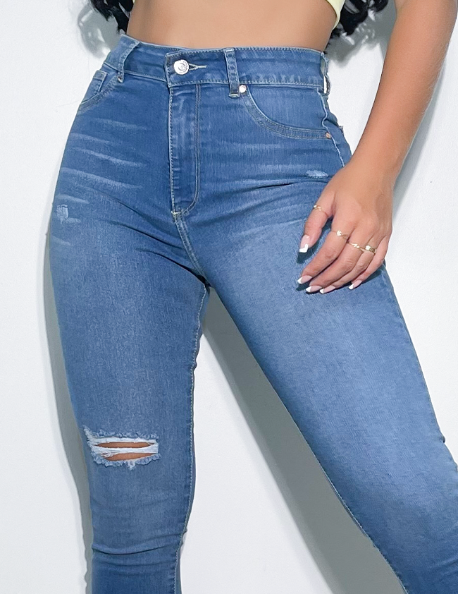Super High Waist Skinny 130008